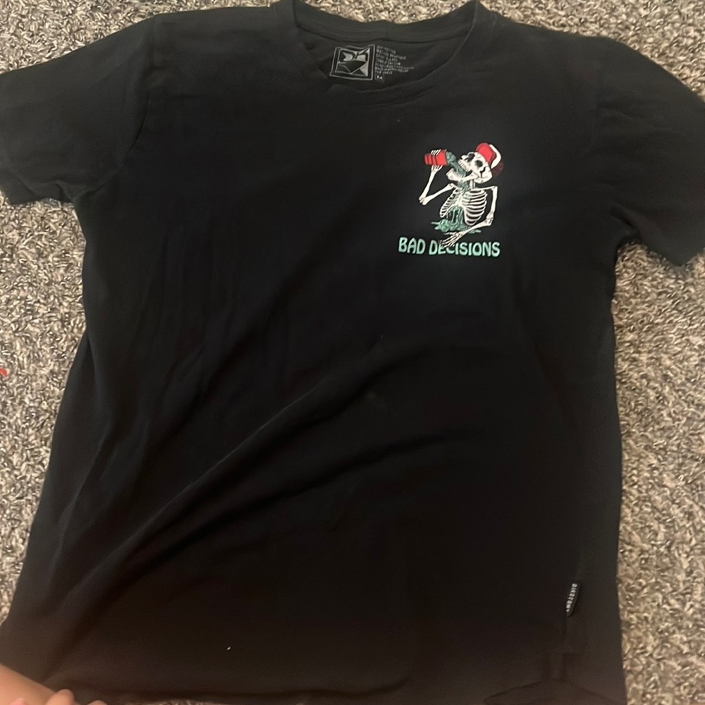 vans bad decisions tshirt woman’s size M